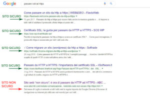 esempio serp http e https