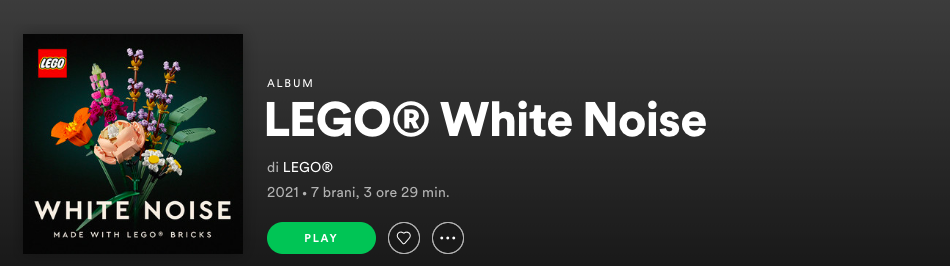 Spotify come strumento di marketing - Lego